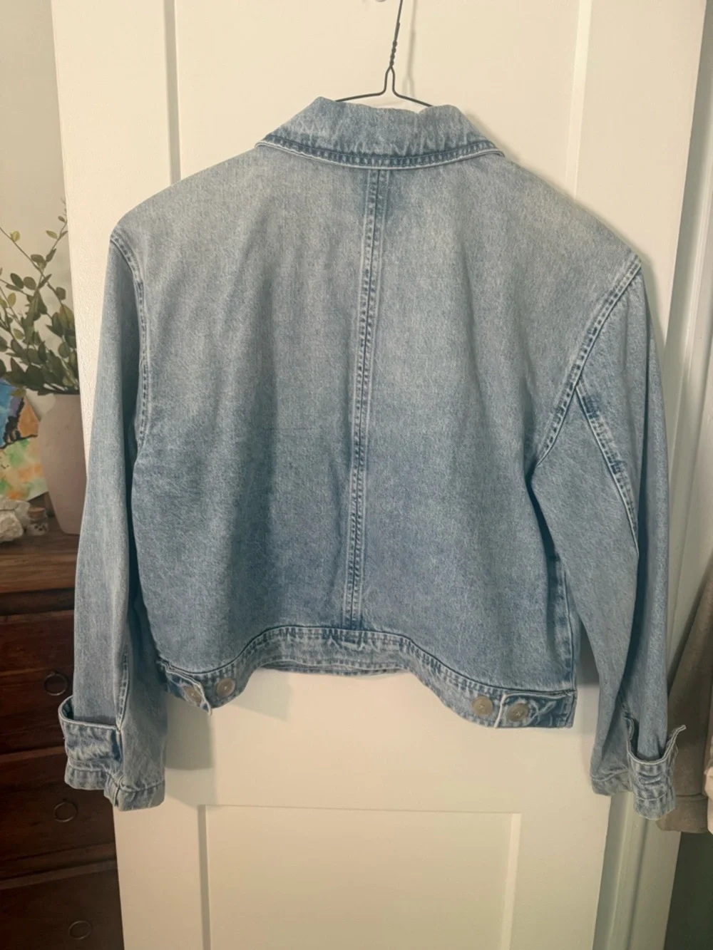 GAP Light Blue Denim Utility Jacket - Picture 3 of 4